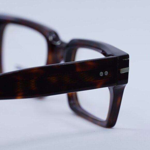 Cutler and Gross CGOP1363 002 Eyeglasses Dark Havana 54mm Rectangle Frame - Picture 4 of 10